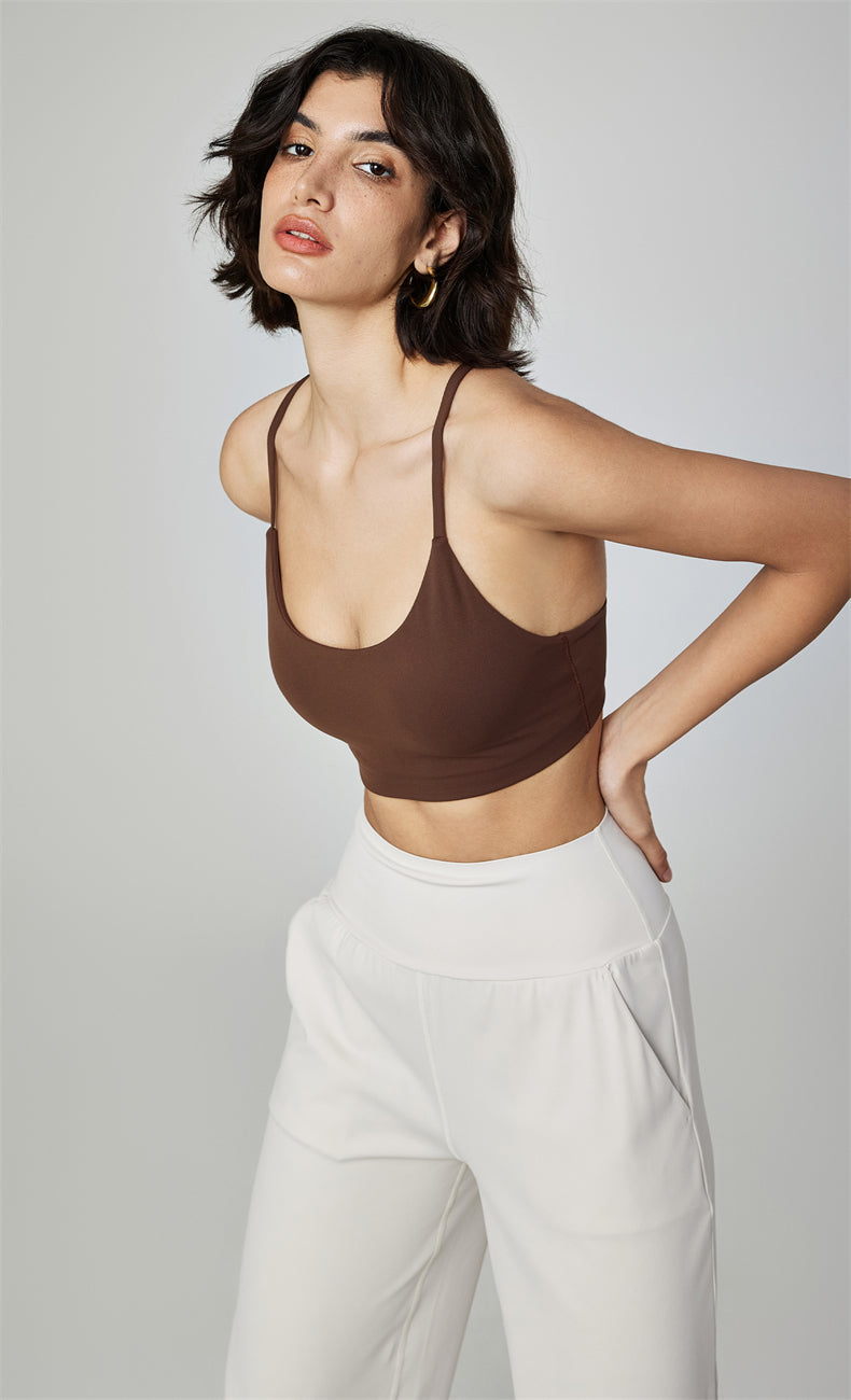 Lepeins NUF Yoga Camisole with Removable Cups - Stylish and Performance-Driven Yoga & Pilates Wear
