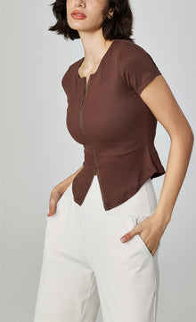 Eco-Modal Slim Fit Yoga Tee
