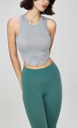 Modal Ribbed Bare Feel Sports Bra