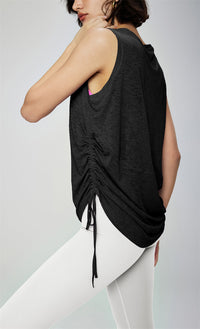 Bamboo Charcoal Sleeveless Yoga Tank