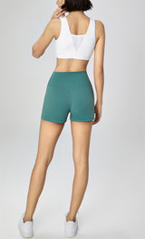 High-Waist Yoga Shorts