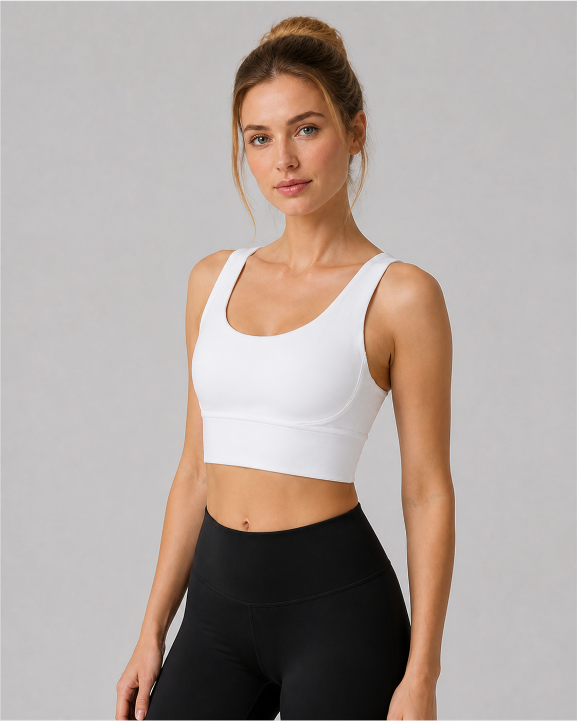 Approved product image 013 | Cross-Back Padded Yoga Bra