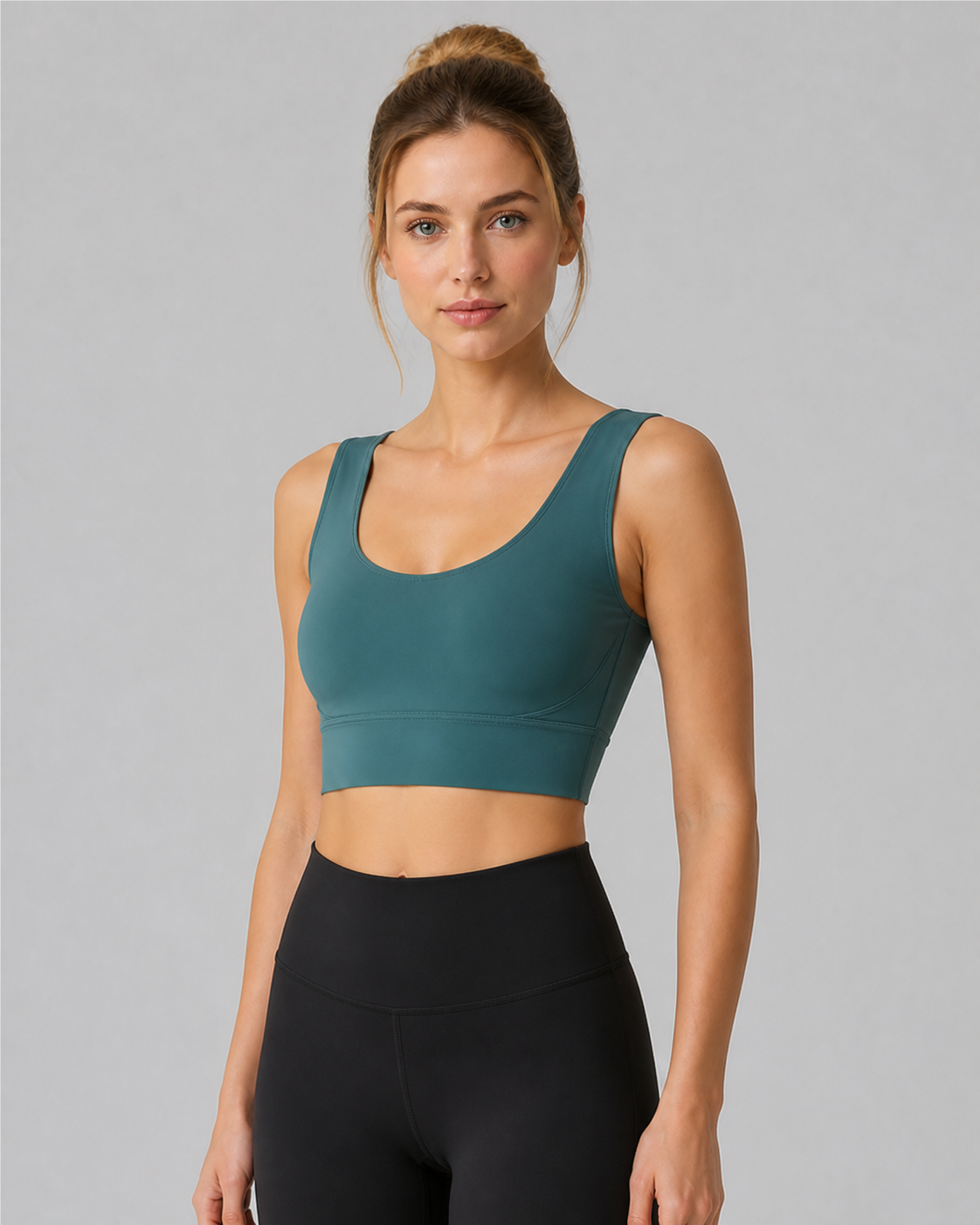 Approved product image 014 | Cross-Back Padded Yoga Bra