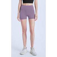 NULS Peach Hip Yoga Shorts Women's Two Points High Waist Hip Lift Running Sports Cycling Pants Pilates Fitness