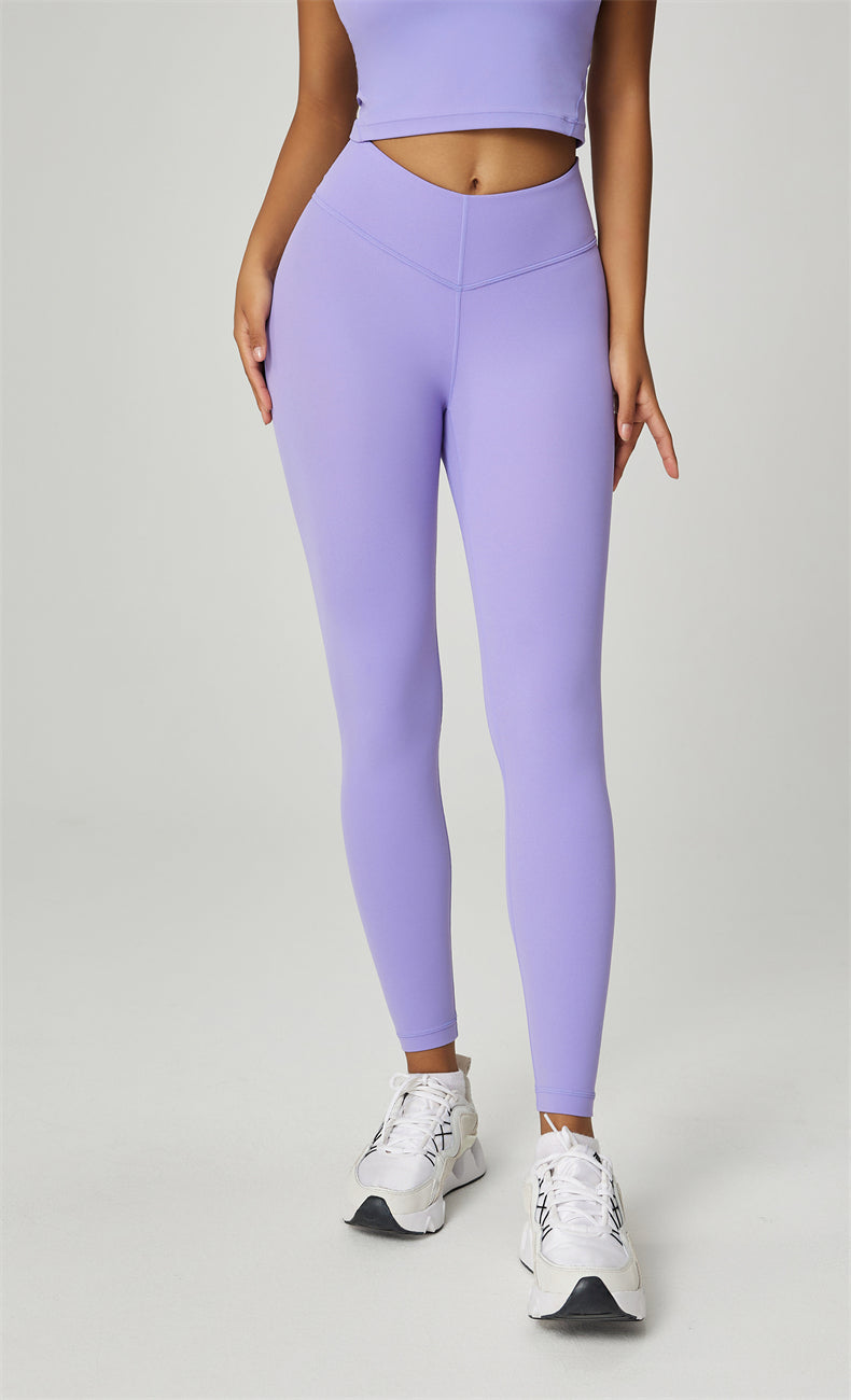 -Waist Yoga Leggings