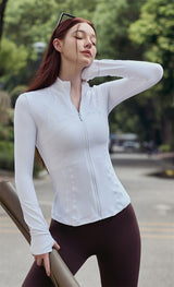 Bare Sensation High-Neck Yoga Jacket