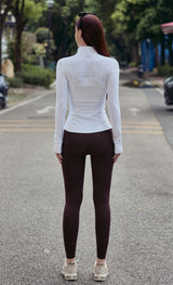 Bare Sensation High-Neck Yoga Jacket