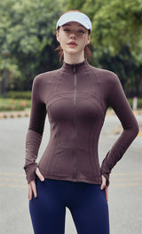 Bare Sensation High-Neck Yoga Jacket