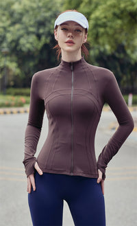 Bare Sensation High-Neck Yoga Jacket
