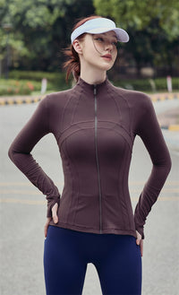 Bare Sensation High-Neck Yoga Jacket