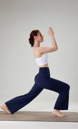 SlimFit High-Rise Straight-Leg Yoga Pants - Tummy Control & Butt-Lifting | Lepeins