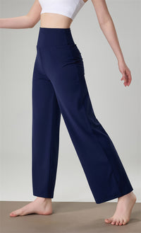 High-Rise Straight-Leg Fitness Pants