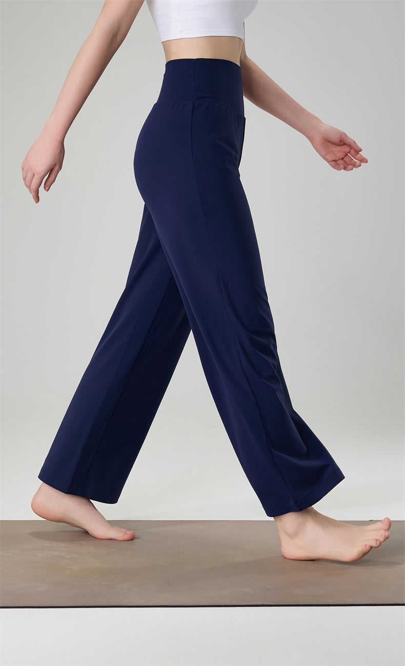 High-Rise Straight-Leg Fitness Pants