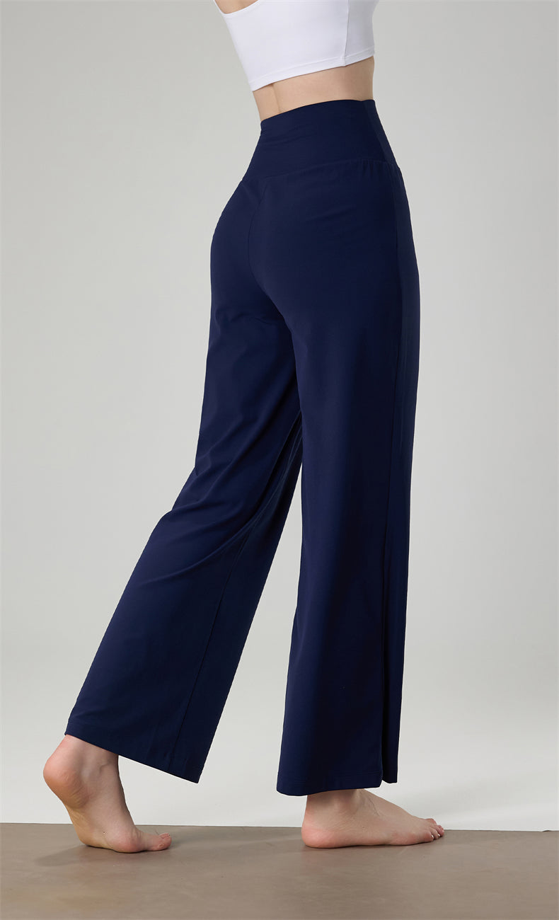 High-Rise Straight-Leg Fitness Pants