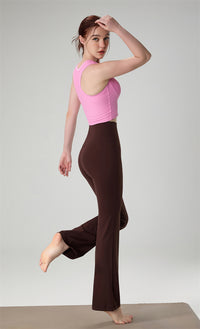 Women's High-Waisted Seamless Flare Yoga Pants