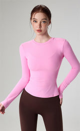 Long-Sleeve Yoga Shirt