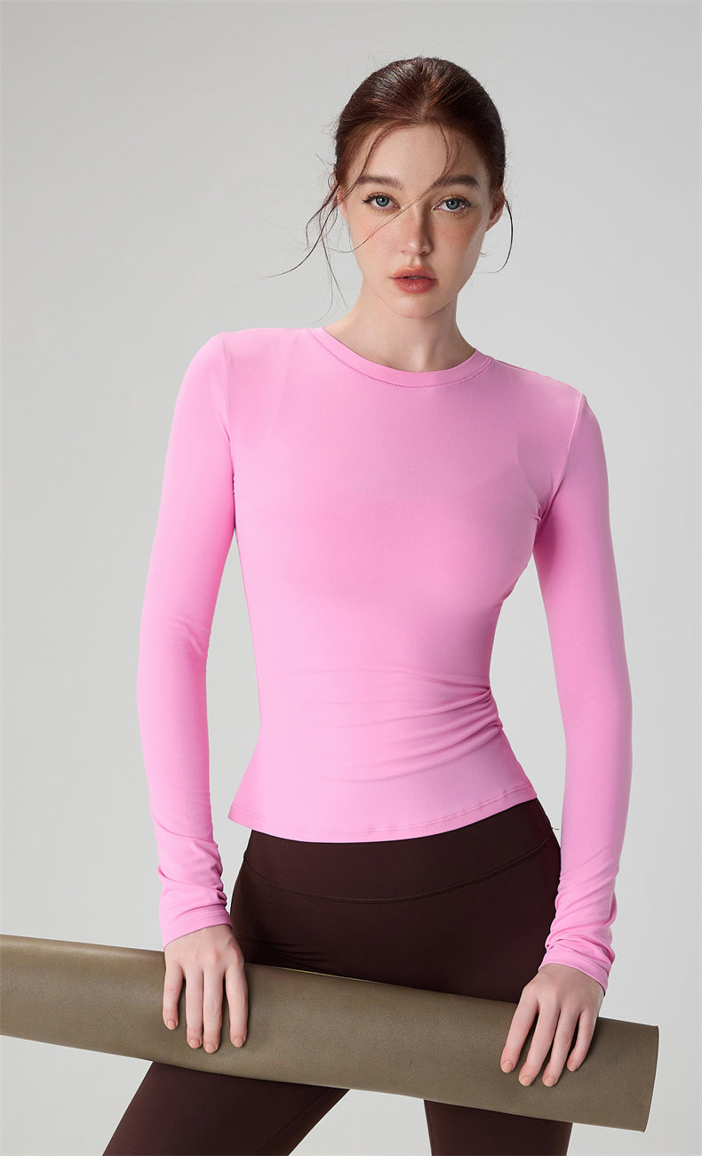 Long-Sleeve Yoga Shirt