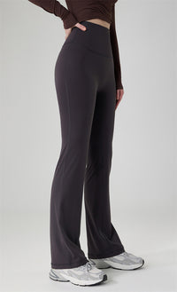 Women's High-Waisted Seamless Flare Yoga Pants