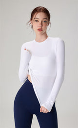 Long-Sleeve Yoga Shirt