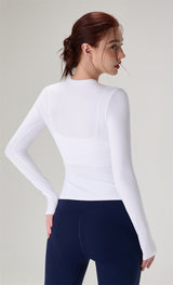 Long-Sleeve Yoga Shirt