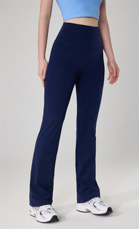 Women's High-Waisted Seamless Flare Yoga Pants