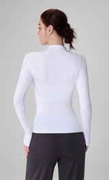 High-Neck Yoga Top