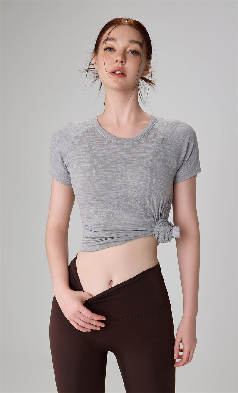 Short-Sleeve Yoga Top