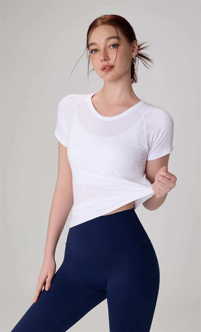 Short-Sleeve Yoga Top