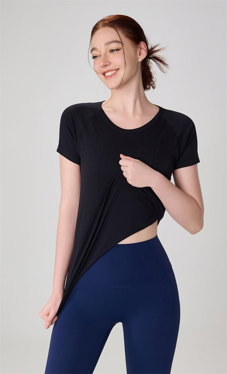 Short-Sleeve Yoga Top