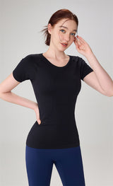 Short-Sleeve Yoga Top