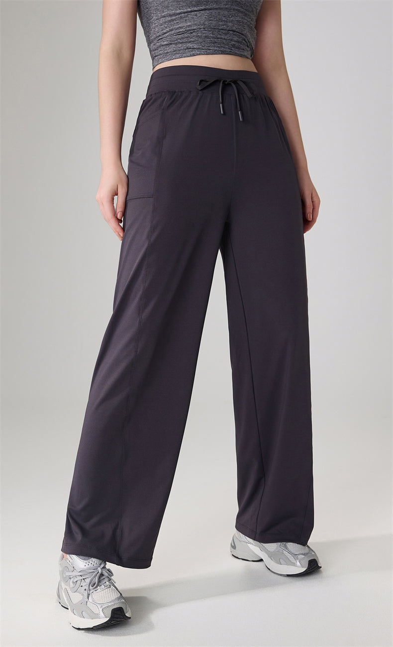 FlowMotion High-Waisted Drawstring Pants
