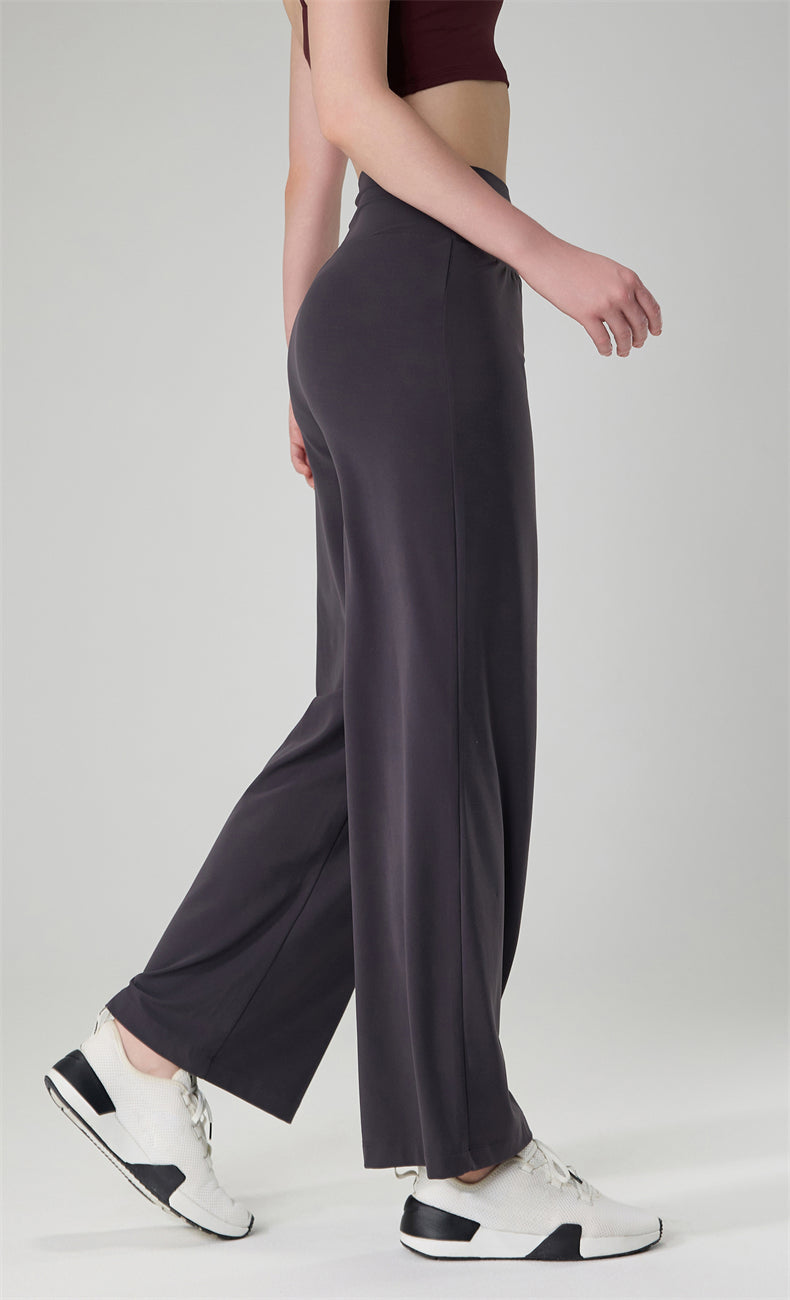 SlimFit High-Rise Straight-Leg Yoga Pants - Tummy Control & Butt-Lifting | Lepeins