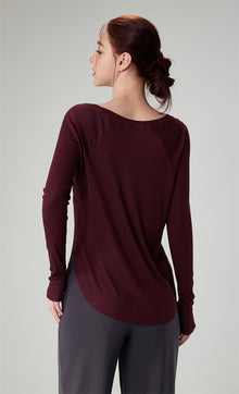 SNU Off-Shoulder Yoga Top