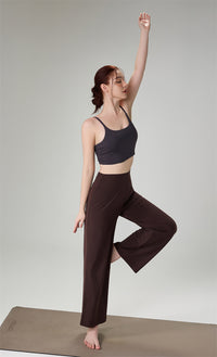 High-Rise Straight-Leg Fitness Pants