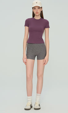 Sculpt-Fit Short Sleeve Yoga Tee