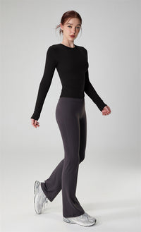 Long-Sleeve Yoga Shirt