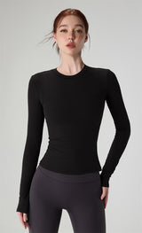 Long-Sleeve Yoga Shirt