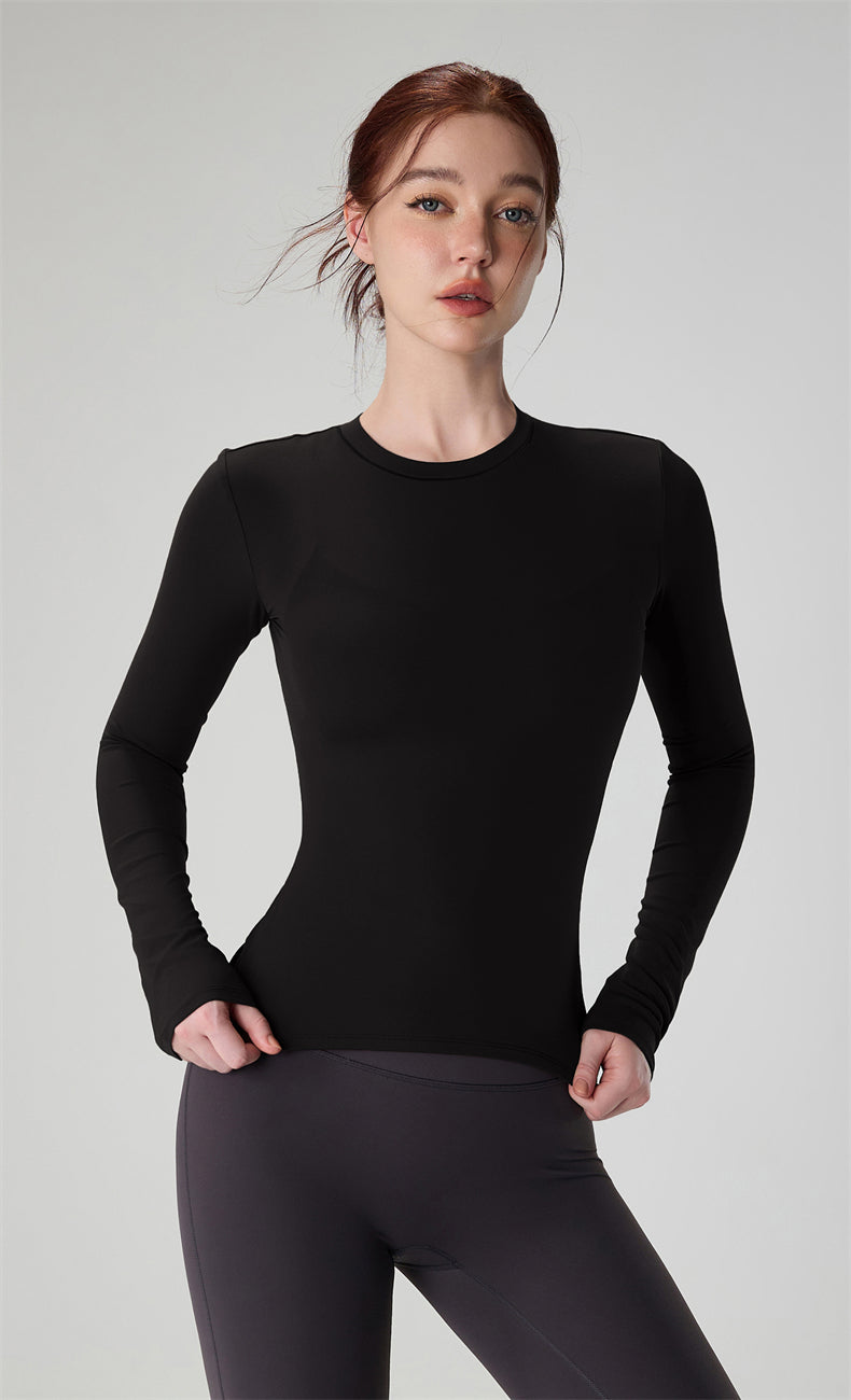 Long-Sleeve Yoga Shirt