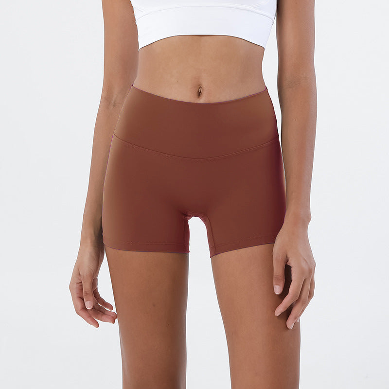 PeachLift Air: High-Waist Seamless Yoga Shorts