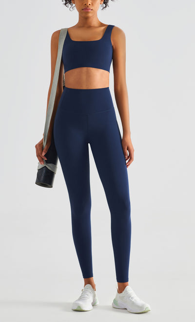 LuxeFlex Sculpt: High-Waist Pocket Yoga Leggings