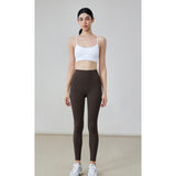 NULS antibacterial yoga pants women's summer thin hip lift peach hip nine-point sweatpants yoga clothes Pilates fitness pants