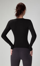 Long-Sleeve Yoga Shirt