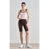 NULS youth nude color matching yoga underwear women's U-neck beautiful back outer wear sports vest summer sweet sister fitness bra