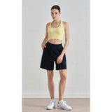 NU fixed cup sports underwear yoga clothes top I-shaped beautiful back yoga vest with chest pad fitness bra top