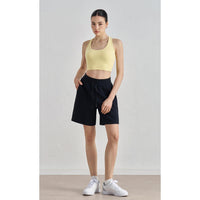 NU fixed cup sports underwear yoga clothes top I-shaped beautiful back yoga vest with chest pad fitness bra top