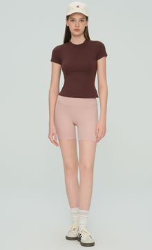Sculpt-Fit Short Sleeve Yoga Tee