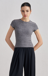 Waist-Slimming Yoga T-Shirt for Women - Short Sleeve Sports Top