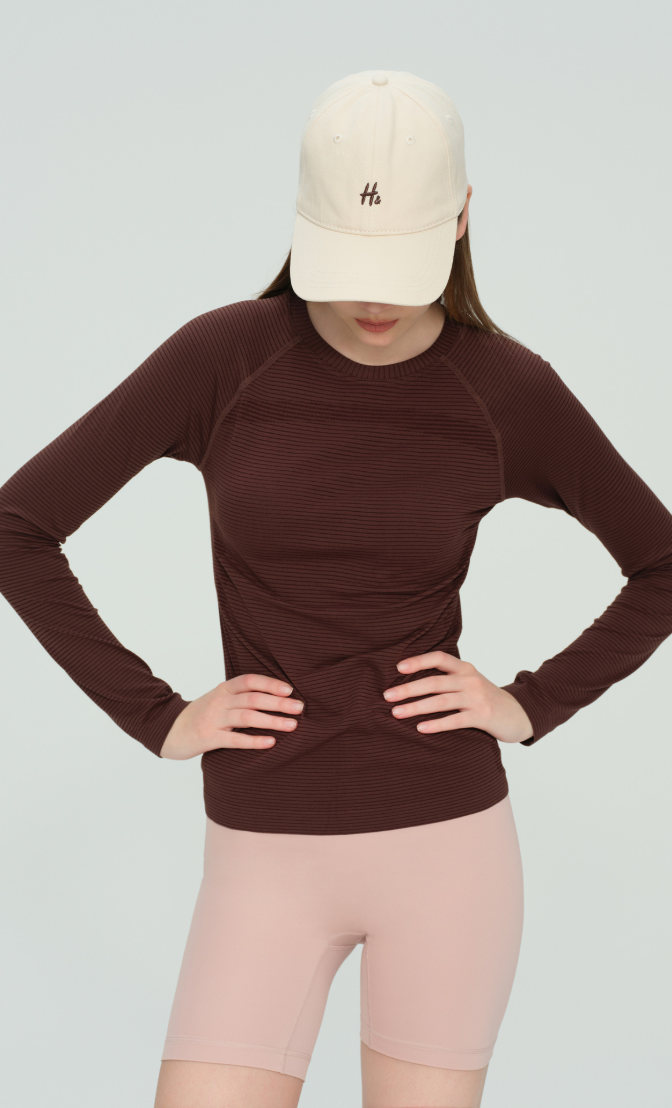 Lepeins Autumn & Winter Yoga Top - Long Sleeve Crew Neck Running T-Shirt