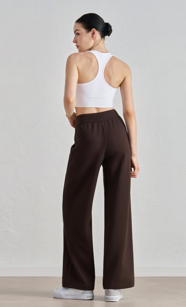 NU Fixed Cup Sports Bra for Women - I-Shaped Beautiful Back Yoga Vest with Chest Pads