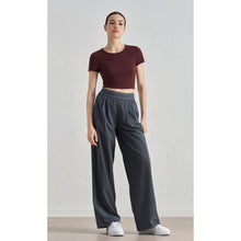 Drape Wide-Leg Yoga Pants
